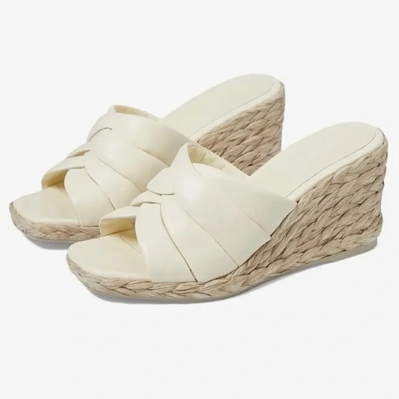 Vince | Gilian Espadrille Wedge Slide Sandal - Picture 1 of 8